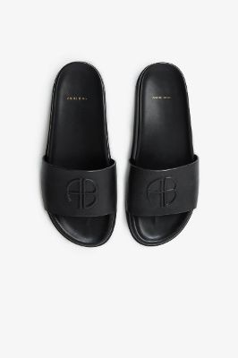 Carson Slides - Black sold by Anine Bing