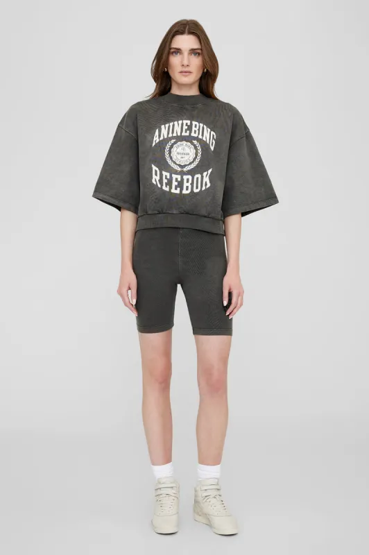 Reebok x ANINE BING T-Shirt - Night Black sold by Anine Bing