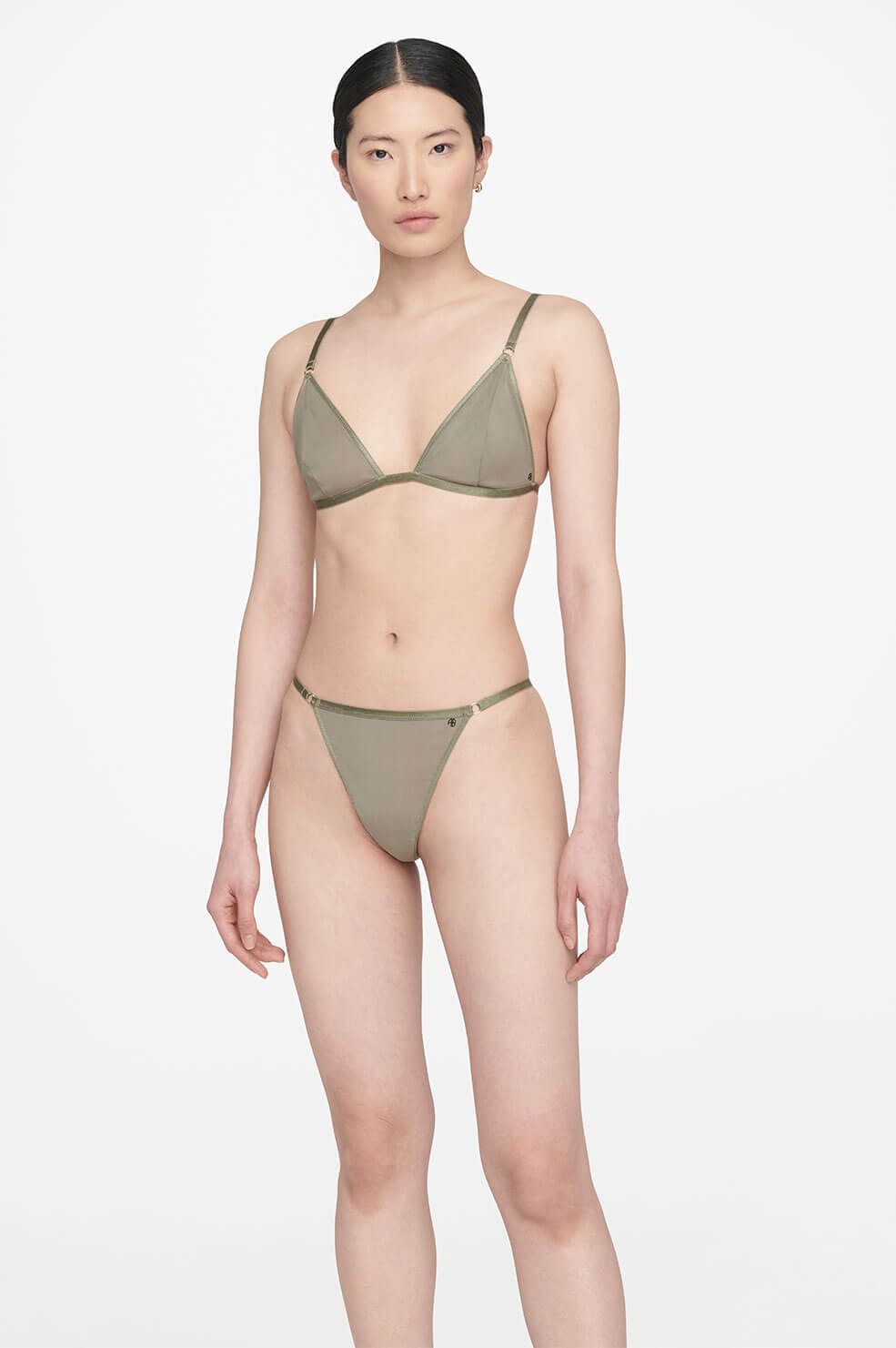 Edie Bra - Green Khaki sold by Anine Bing product image thumbnail 2