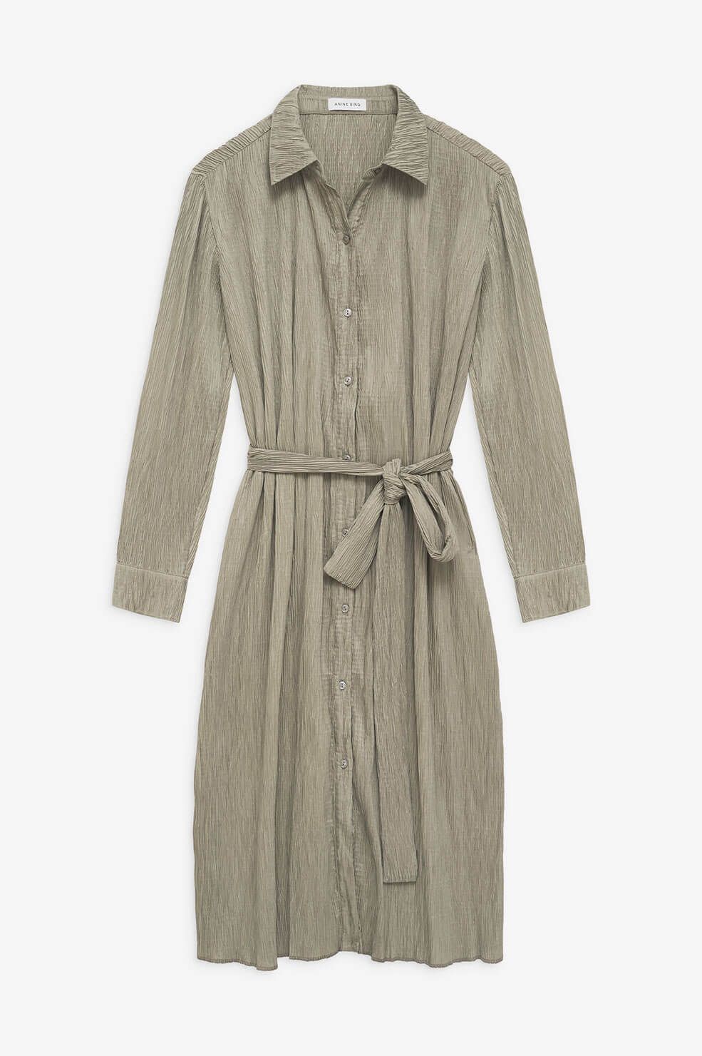 Alma Dress - Green Khaki sold by Anine Bing product image thumbnail 5