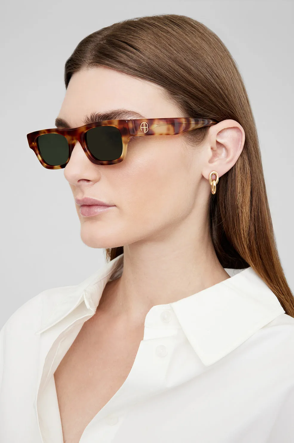 Otis Sunglasses - Tortoise sold by Anine Bing product image thumbnail 2