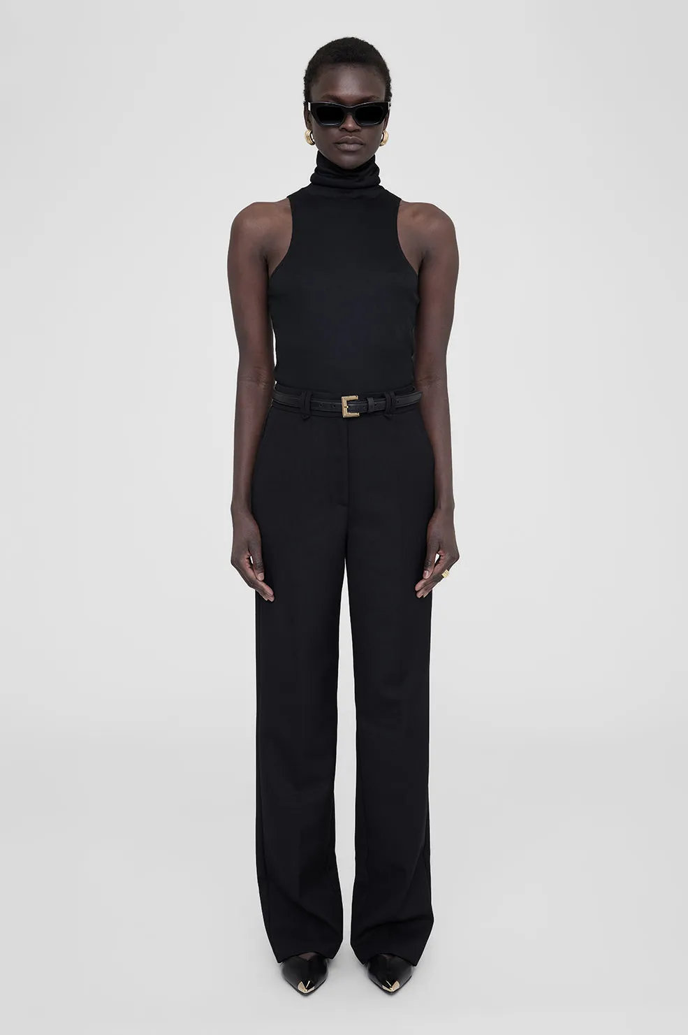 Drew Pant - Black sold by Anine Bing