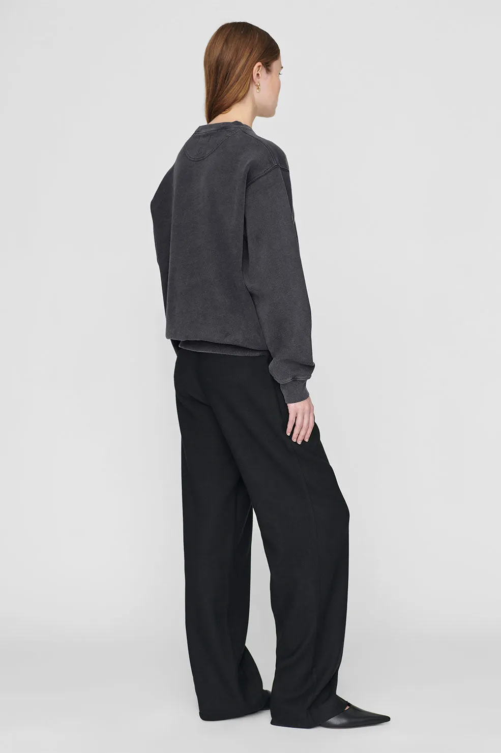 Ramona Sweatshirt University New York - Washed Black sold by Anine Bing product image thumbnail 2