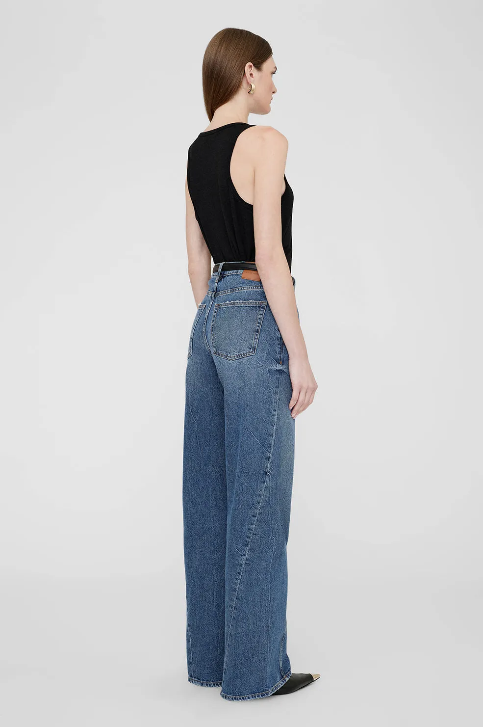 Lori Tank - Heathered Black sold by Anine Bing product image thumbnail 2