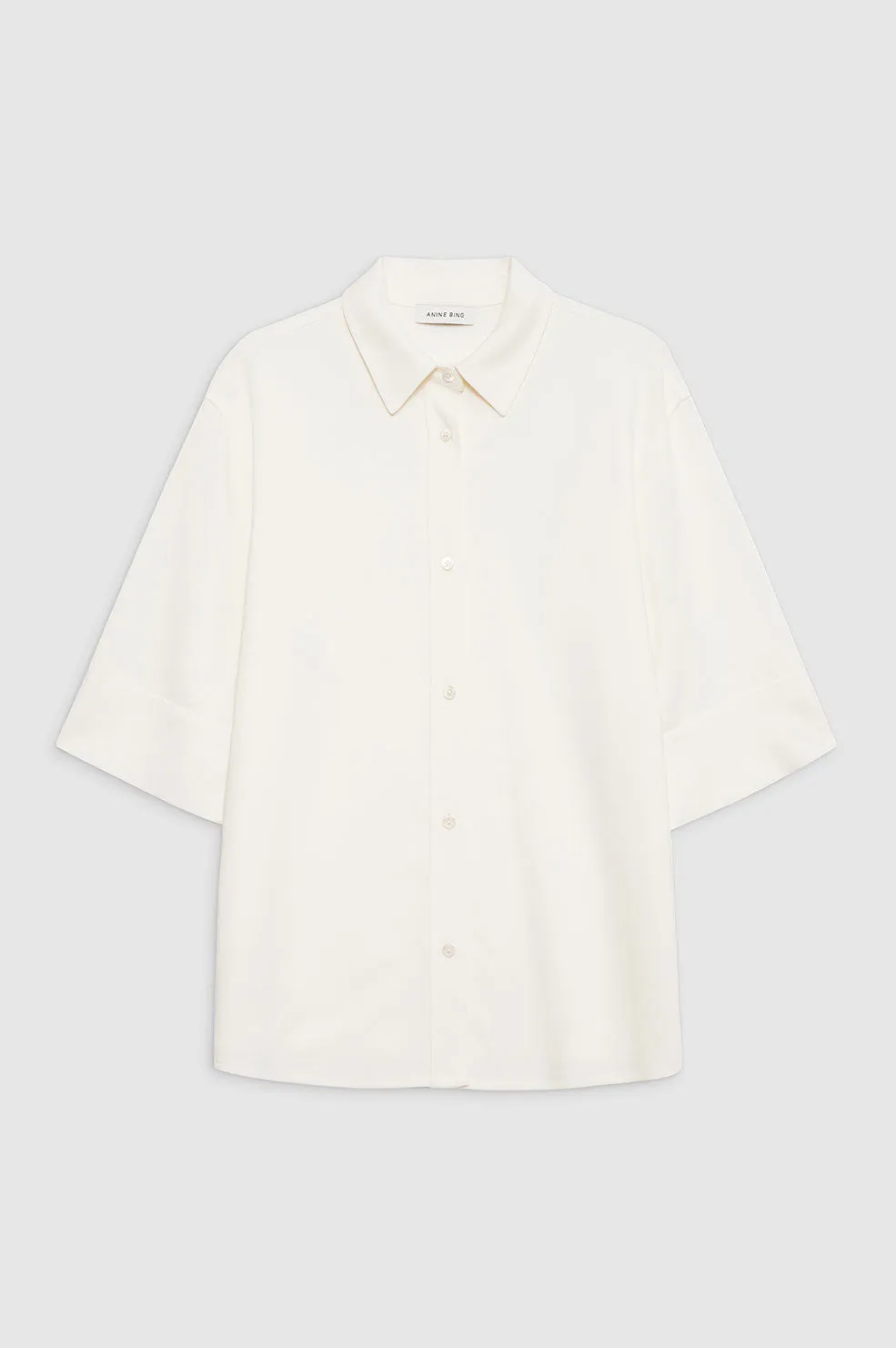Mary Shirt - Ivory sold by Anine Bing product image thumbnail 3