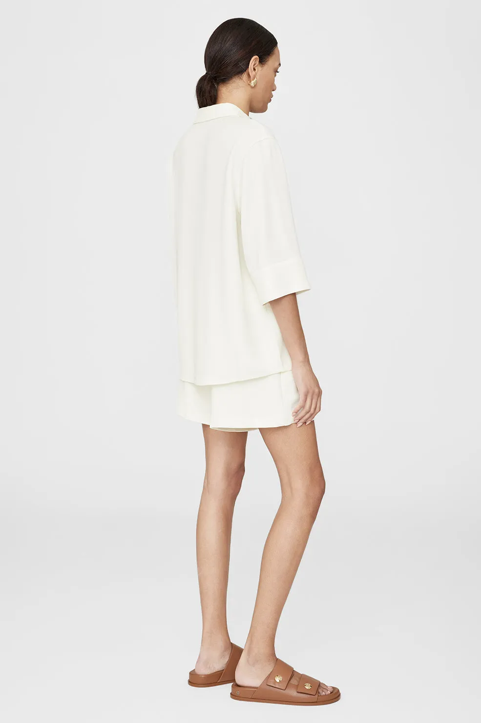 Mary Shirt - Ivory sold by Anine Bing product image thumbnail 2