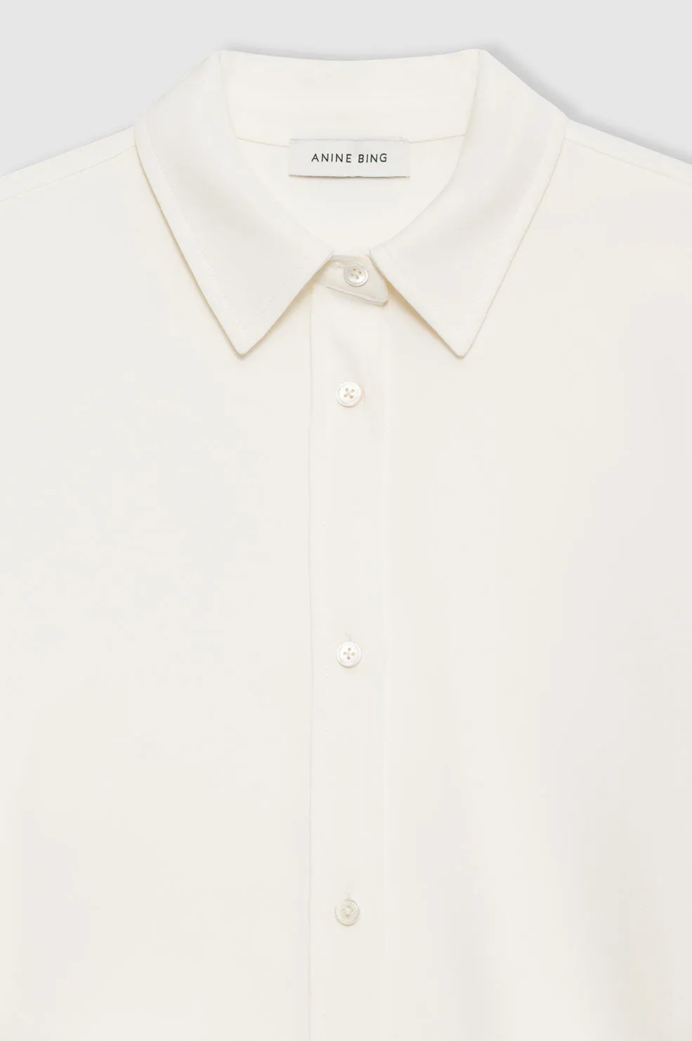 Mary Shirt - Ivory sold by Anine Bing product image thumbnail 4