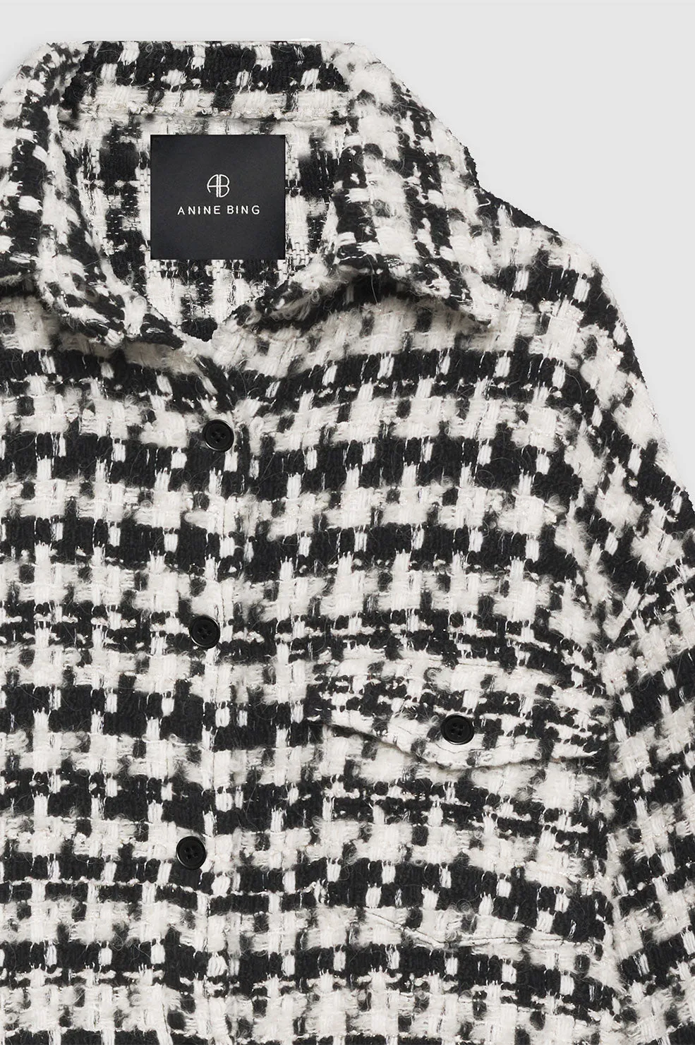 Simon Jacket - Black And White sold by Anine Bing product image thumbnail 4