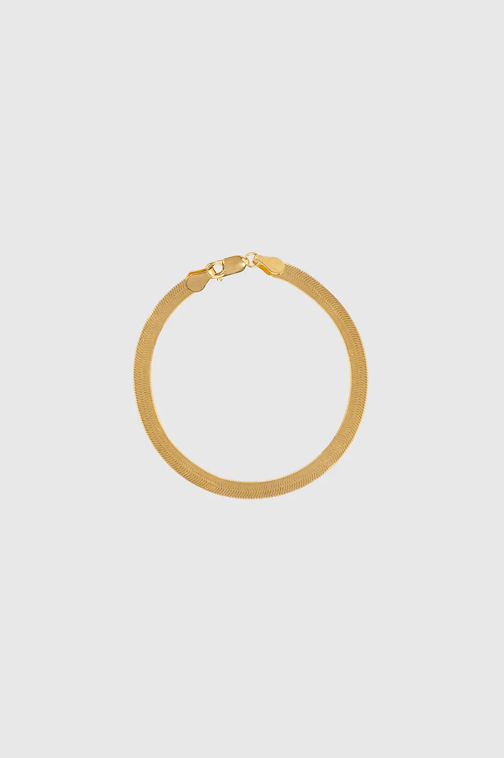 Ribbon Coil Bracelet - 14k Gold sold by Anine Bing