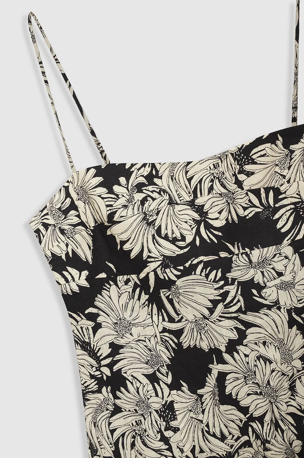 Keiran Dress - Black Floral Print sold by Anine Bing product image thumbnail 4