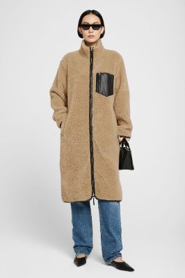 Ryder Coat - Camel sold by Anine Bing