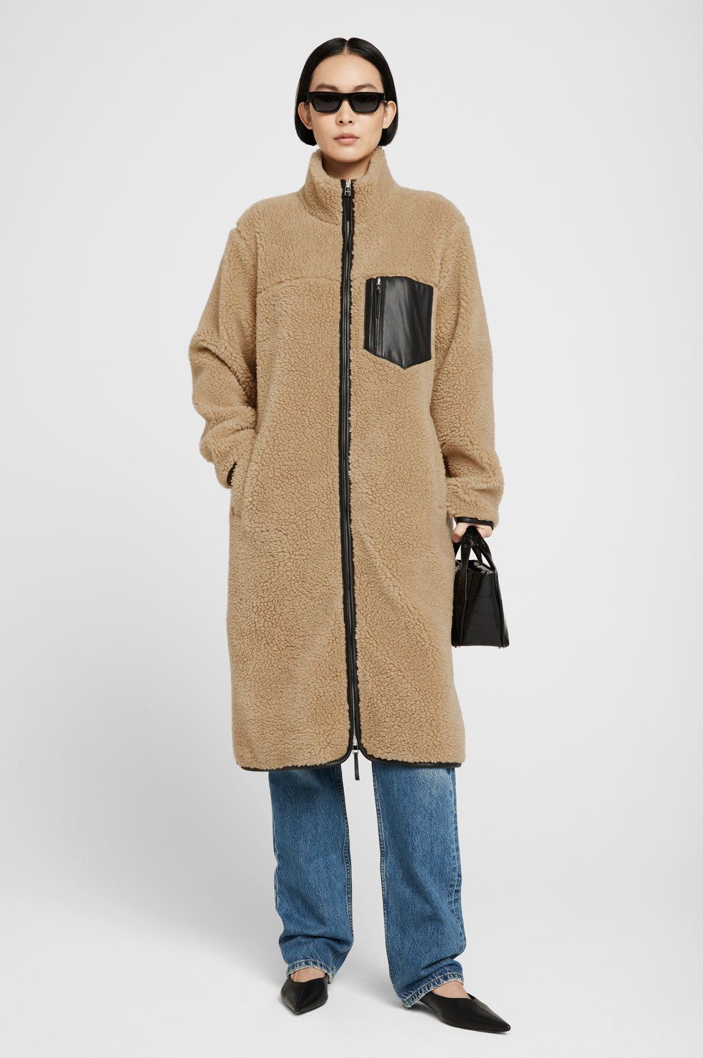 Ryder Coat - Camel sold by Anine Bing