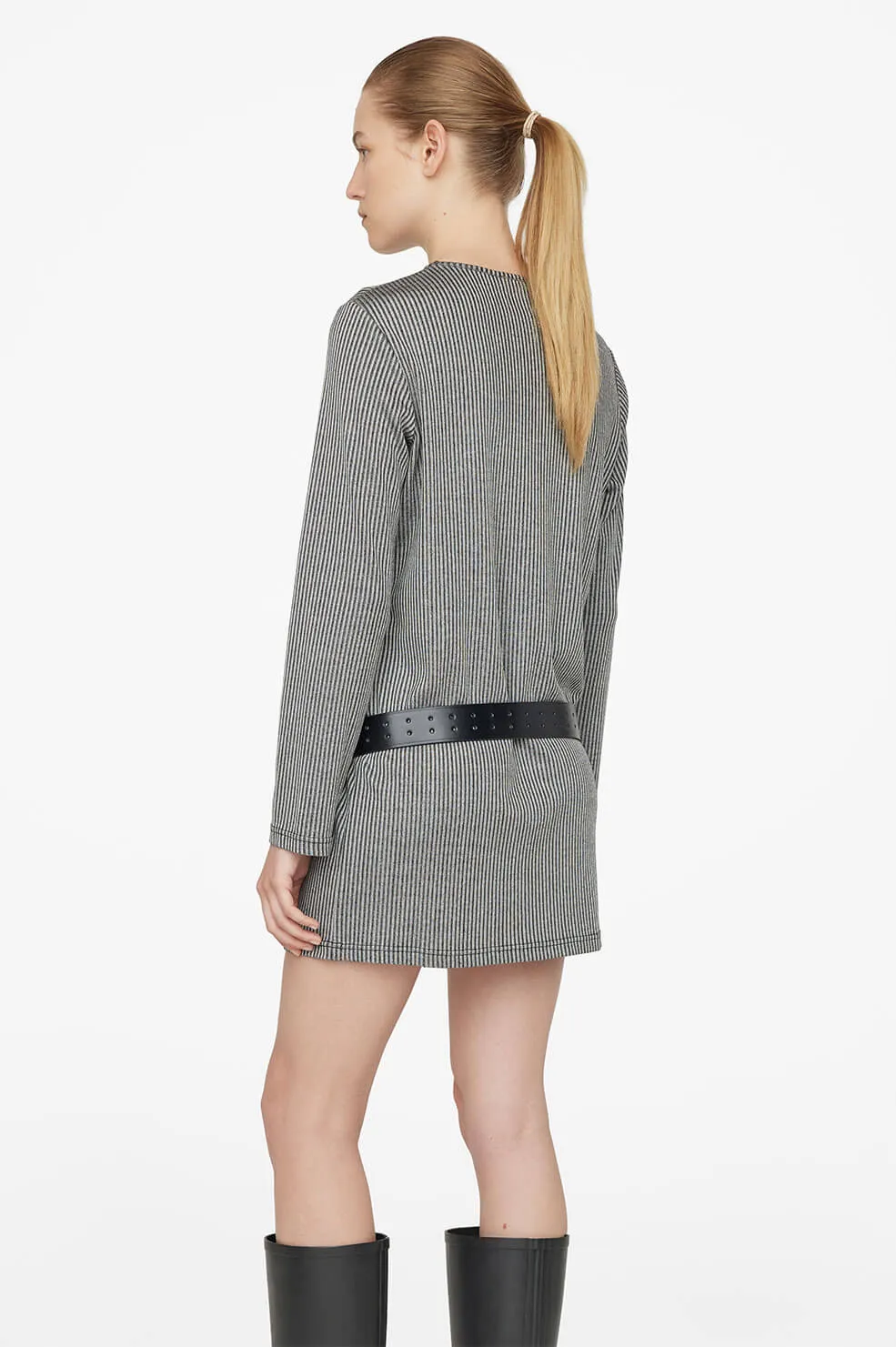 Moss Dress - Black And Grey sold by Anine Bing product image thumbnail 4