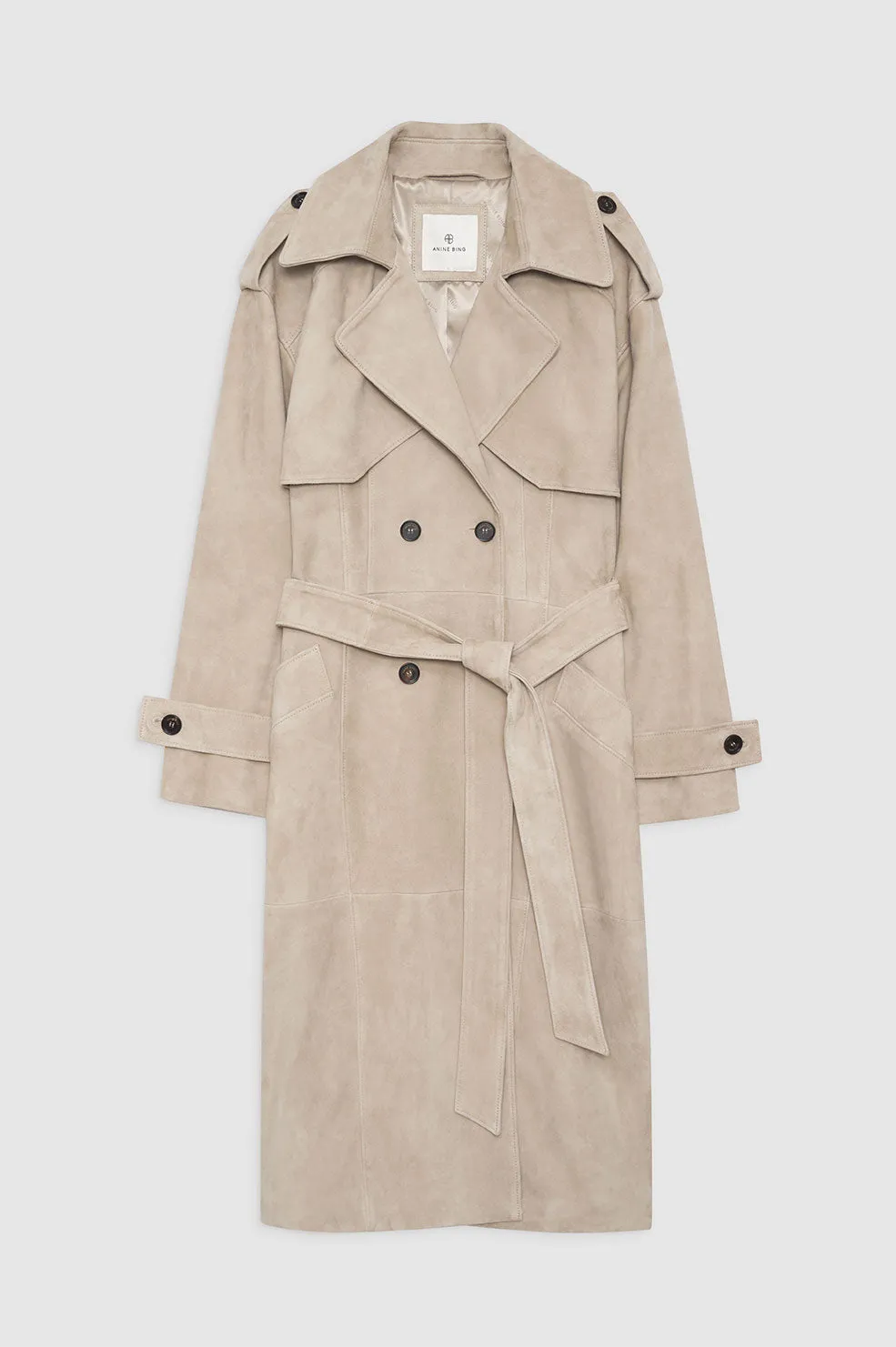 Finley Trench - Taupe sold by Anine Bing product image thumbnail 3