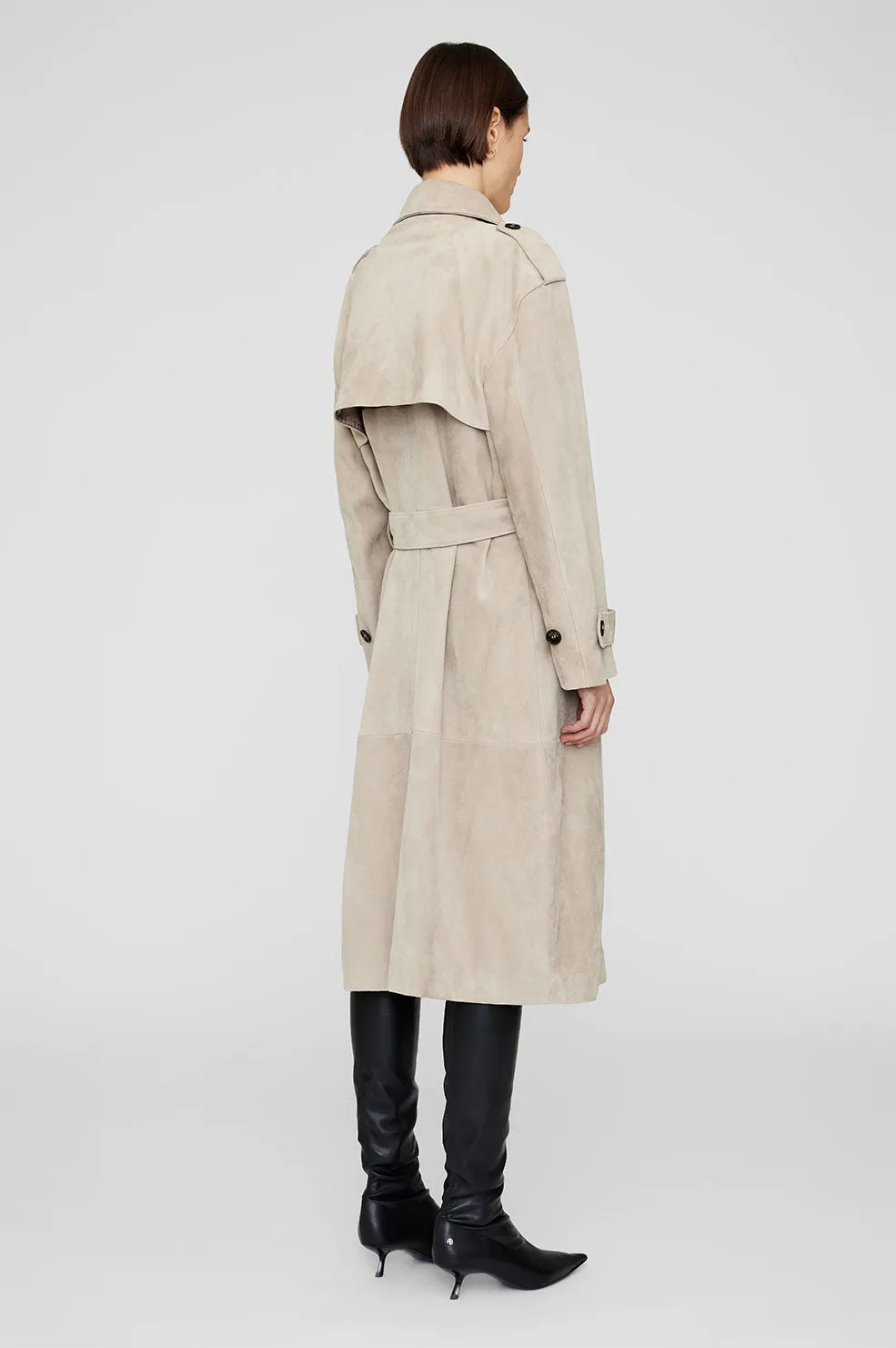 Finley Trench - Taupe sold by Anine Bing product image thumbnail 2