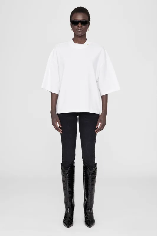 Palmer Tee - White sold by Anine Bing