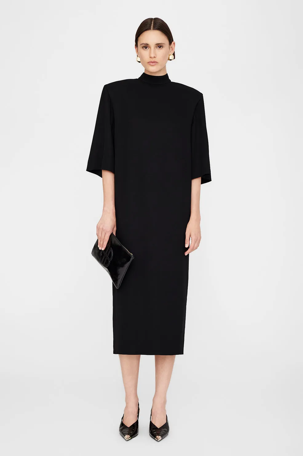 Paulina Dress - Black sold by Anine Bing