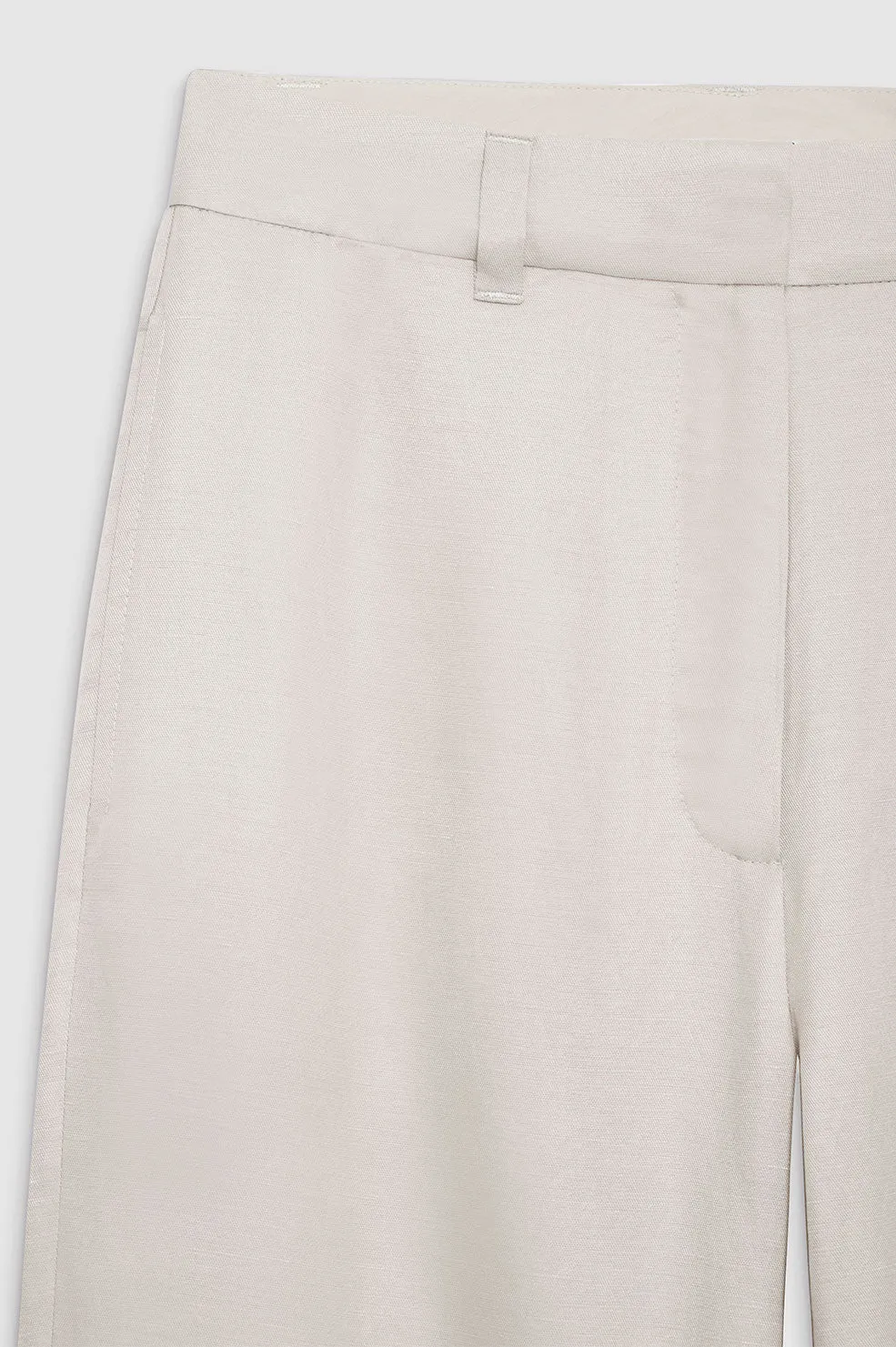 Lyra Trouser - Dove Linen Blend sold by Anine Bing product image thumbnail 4