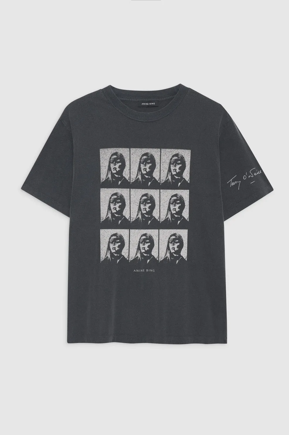 Hudson Tee AB X To X Brigitte Bardot Film - Washed Black sold by Anine Bing product image thumbnail 3