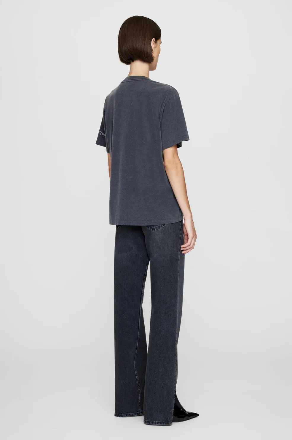 Hudson Tee AB X To X Brigitte Bardot Film - Washed Black sold by Anine Bing product image thumbnail 2