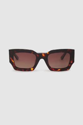 Indio Sunglasses Monogram - Tortoise sold by Anine Bing