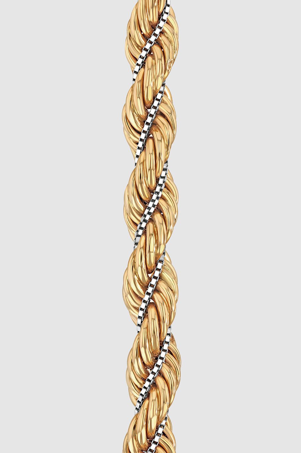 Rope Twist Necklace - 14k Gold sold by Anine Bing product image thumbnail 3