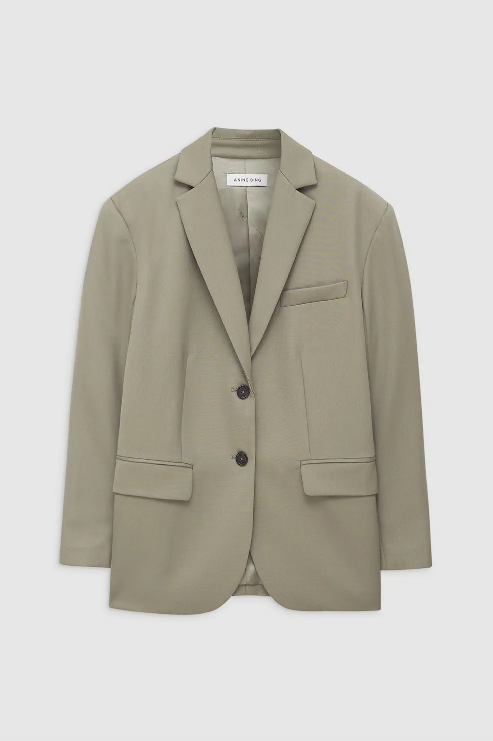 Quinn Blazer - Green Khaki sold by Anine Bing product image thumbnail 3