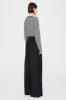 Rylan Tee - Black And White Stripe sold by Anine Bing