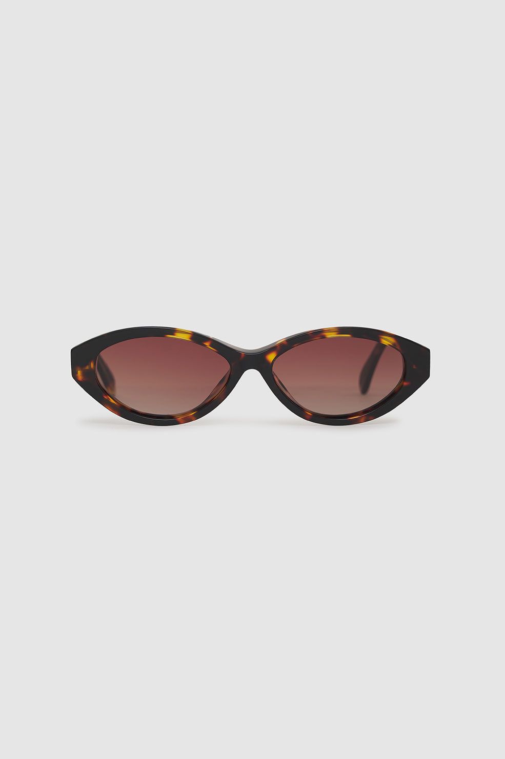 Paris Sunglasses - Dark Tortoise sold by Anine Bing
