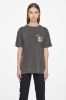 Lili Tee Bing Bleached - Faded Black sold by Anine Bing