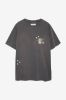 Lili Tee Bing Bleached - Faded Black sold by Anine Bing