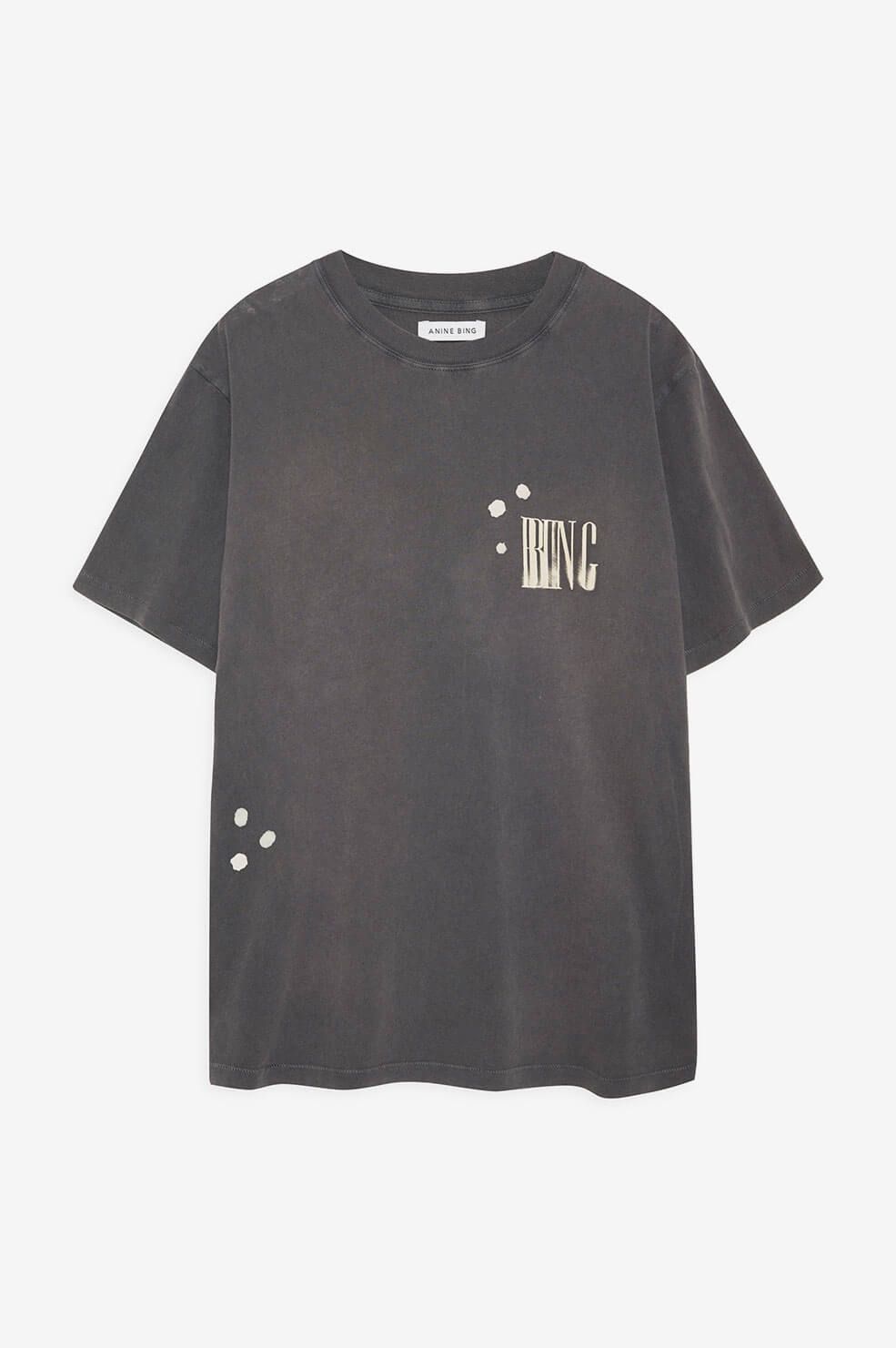 Lili Tee Bing Bleached - Faded Black sold by Anine Bing product image thumbnail 5