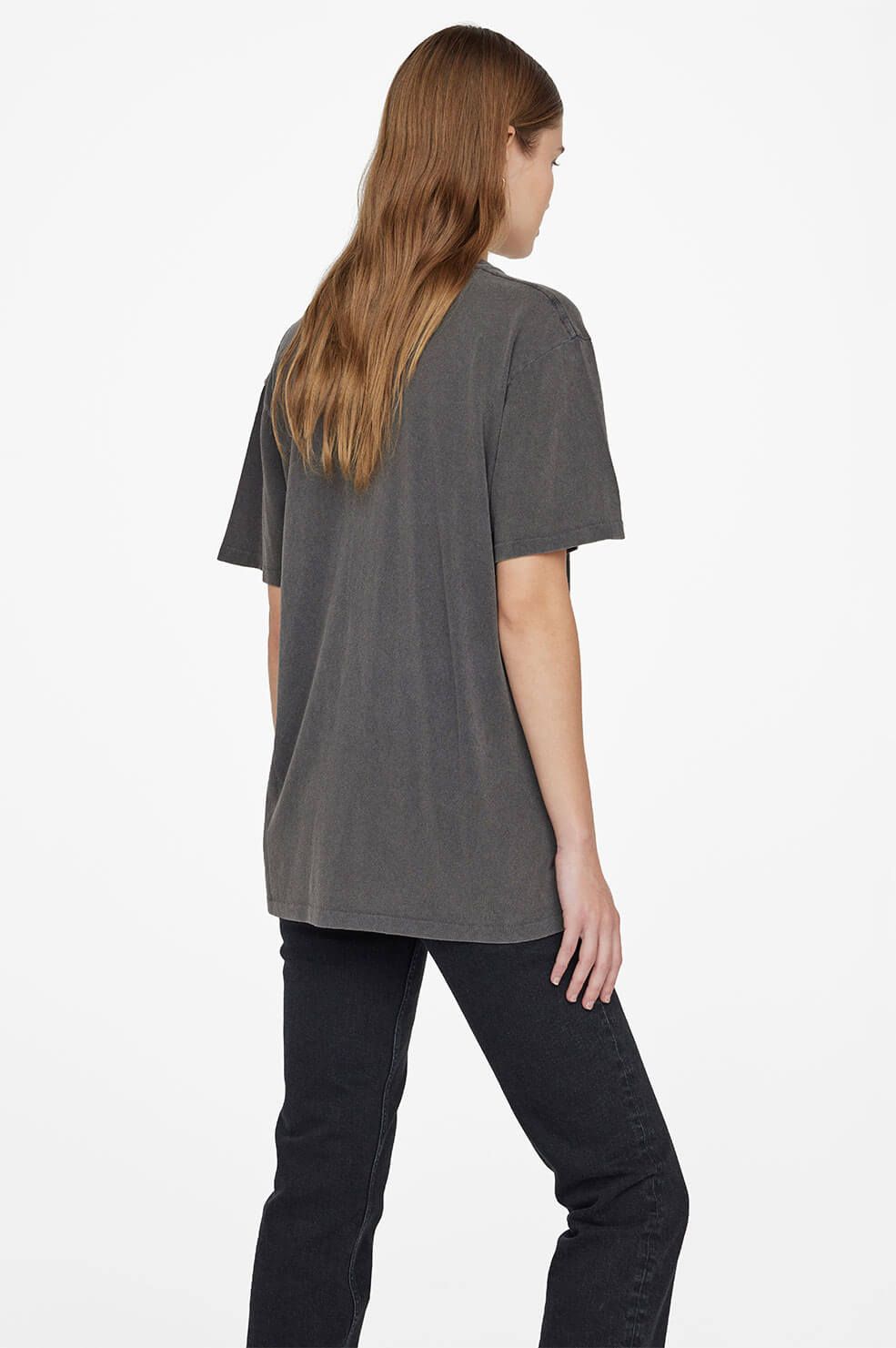 Lili Tee Bing Bleached - Faded Black sold by Anine Bing product image thumbnail 4