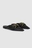 Zoe Flats - Black sold by Anine Bing