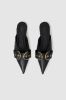 Zoe Flats - Black sold by Anine Bing