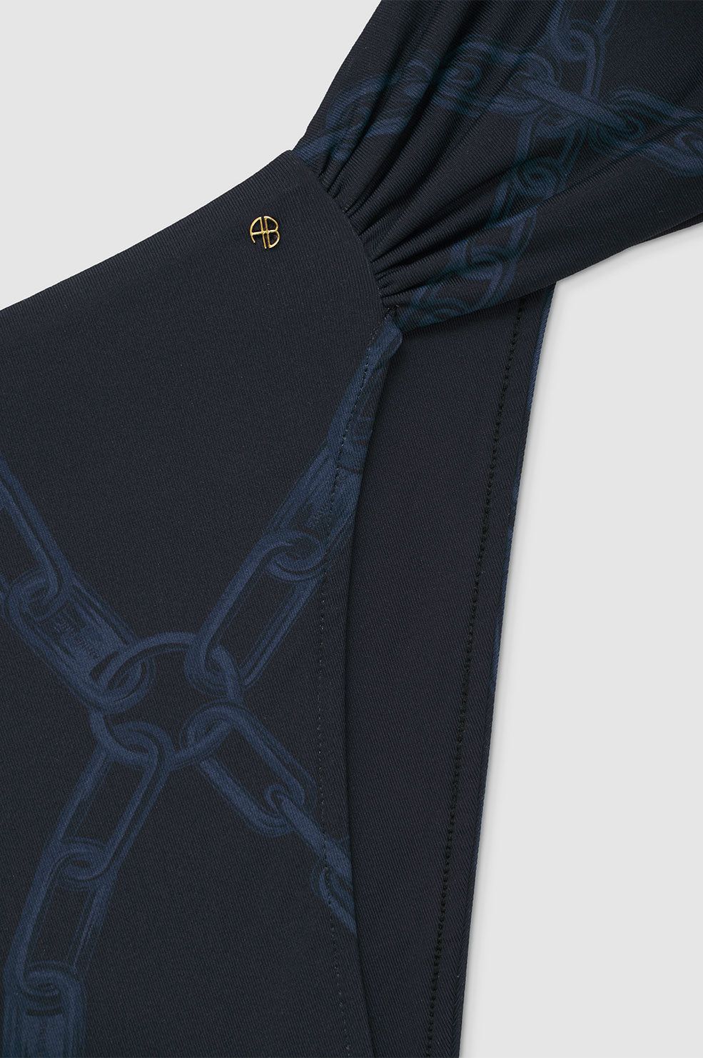 Naya Bikini Bottom - Navy Link Print sold by Anine Bing product image thumbnail 2