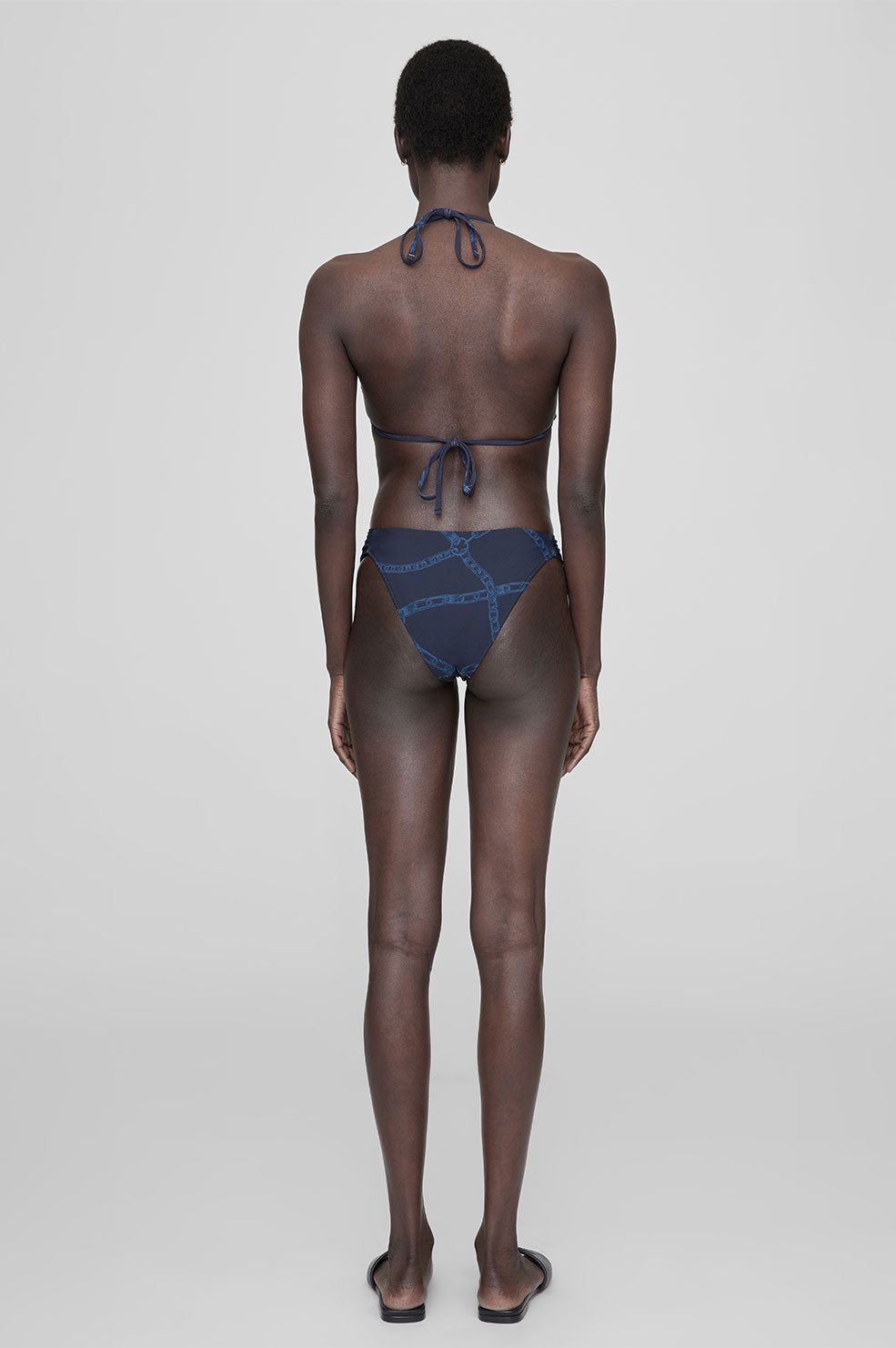 Naya Bikini Bottom - Navy Link Print sold by Anine Bing product image thumbnail 4