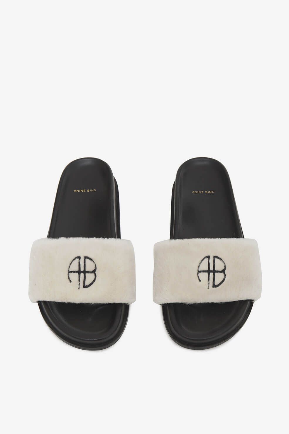 Britt Slides - Cream sold by Anine Bing product image thumbnail 2