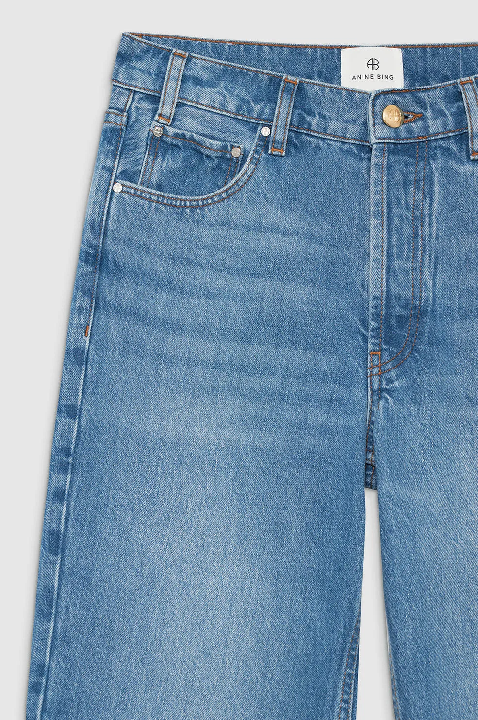 Gavin Long Jean - Atlantic Blue sold by Anine Bing product image thumbnail 4