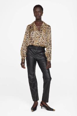 Mylah Shirt - Cheetah Print sold by Anine Bing