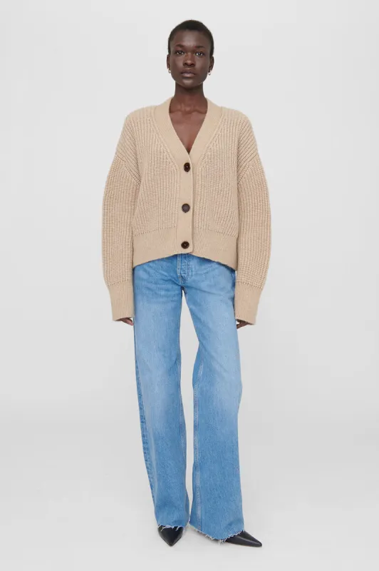 Maxwell Cardigan - Camel sold by Anine Bing