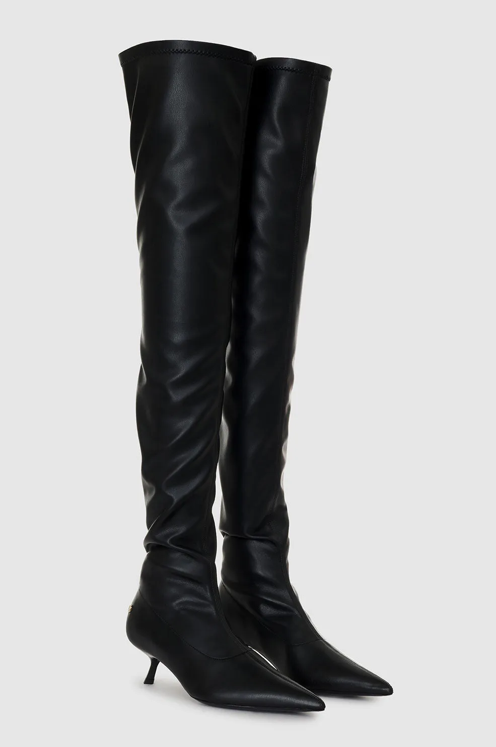 Over The Knee Hilda Boots - Black sold by Anine Bing product image thumbnail 3