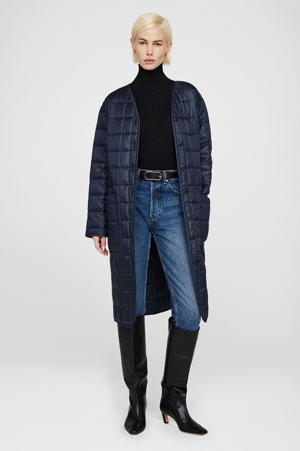 Andy Coat - Midnight Navy sold by Anine Bing