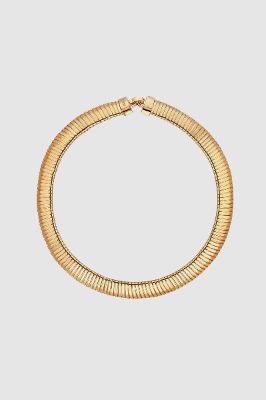 Coil Chain Necklace - Gold sold by Anine Bing