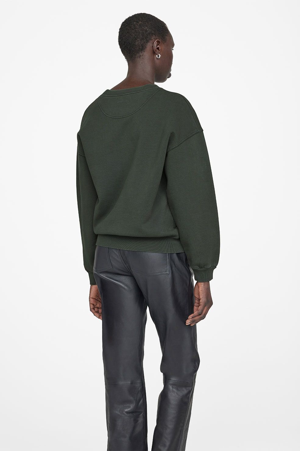 Tiger Sweatshirt - Forest Green sold by Anine Bing product image thumbnail 4