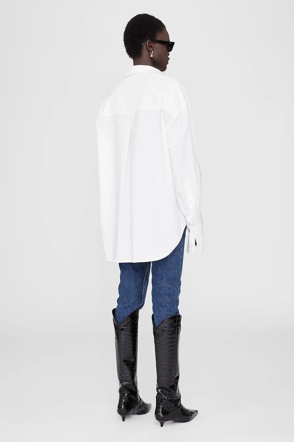 Maxine Shirt - White sold by Anine Bing product image thumbnail 2