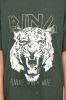 Tiger Tee - Forest Green sold by Anine Bing