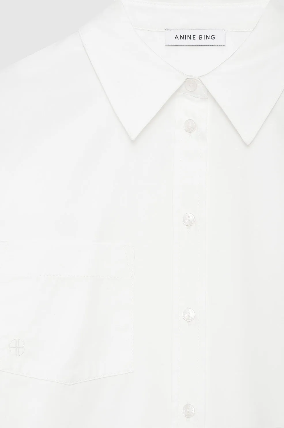 Maxine Shirt - White sold by Anine Bing product image thumbnail 4