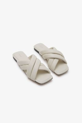 Eve Sandals - Ivory sold by Anine Bing