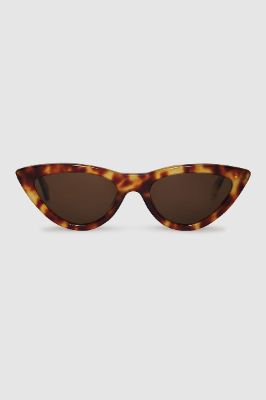 Jodie Sunglasses - Tortoise sold by Anine Bing